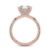 Ariel 4 Claws with Diamonds on prongs