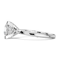 Ariel 4 Claws with Diamonds on prongs