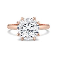 Ariel with Diamonds on Prongs