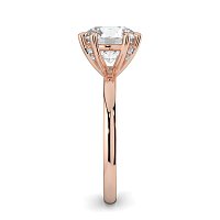 Ariel with Diamonds on Prongs