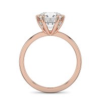 Ariel with Diamonds on Prongs