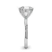 Ariel with Diamonds on Prongs