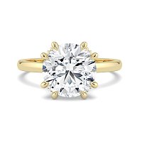 Ariel with Diamonds on Prongs