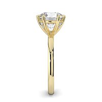 Ariel with Diamonds on Prongs