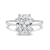 Ariel with Diamonds on Prongs