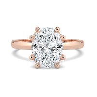 Ariel with Diamonds on Prongs
