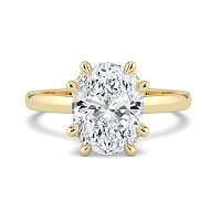 Ariel with Diamonds on Prongs