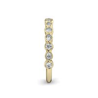 Cara Oval and Round Diamonds Wedding Ring
