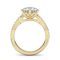 Jana 6 Claws with Diamonds on Band