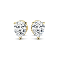 Earrings with 2 Lab Grown IGI Diamonds 2ct Total Weight