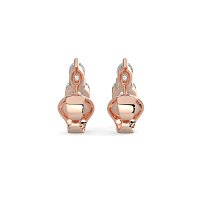Trilogy Claw Set Earrings with Lab-grown Diamonds
