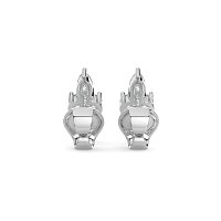 Trilogy Claw Set Earrings with Lab-grown Diamonds