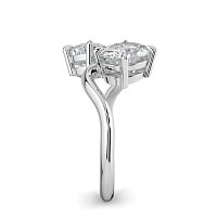 Toi&Moi with Curved Band