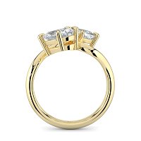 Toi&Moi with Curved Band