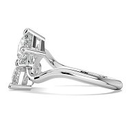 Toi&Moi with Curved Band