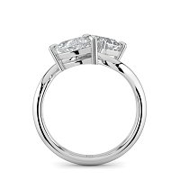 Toi&Moi with Curved Band