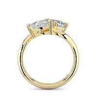 Toi&Moi with Curved Band
