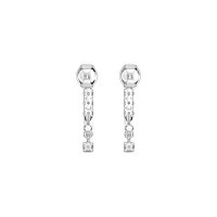 Drop Earrings with Claw Set Total 0.18cts Lab-grown Round Diamonds
