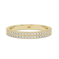 Double Row Stacker Ring
