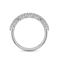 Cluster Claw Set Stacker Ring