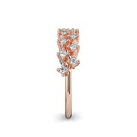 Cluster Claw Set Stacker Ring