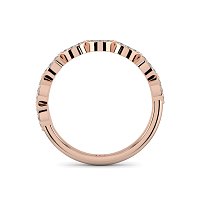 Fancy Shaped Set Stacker Ring