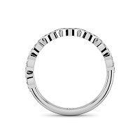 Fancy Shaped Set Stacker Ring
