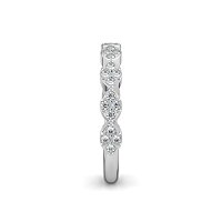 Fancy Shaped Set Stacker Ring