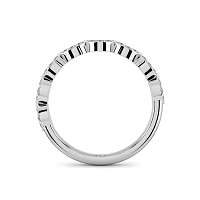 Marquise Shaped Natural Diamond Stacker Ring 0.20cts Total Weight