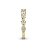 Fancy Shaped Set Stacker Ring