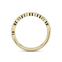 Fancy Shaped Set Stacker Ring