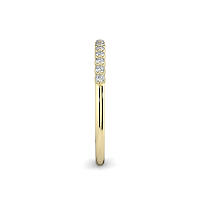 Thin Natural Diamond Stacker Ring 0.12cts Total Weight