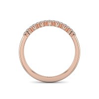 Cluster Claw Set Stacker Ring