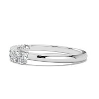 Cluster Claw Set Stacker Ring