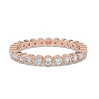 Stacker Ring with Milgrain