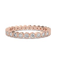 Stacker Ring with Milgrain