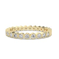 Stacker Ring with Milgrain