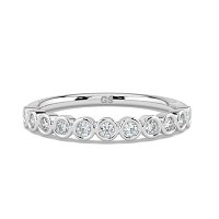 Stacker Ring Bezel Set