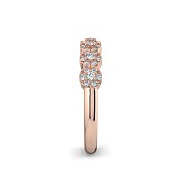 Flower Halo Stacker Ring