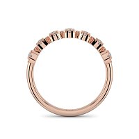 Flower Halo Stacker Ring