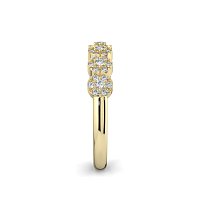 Flower Halo Stacker Ring