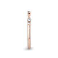 Cluster with 3 Diamonds Stacker Ring