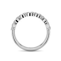 Pear Shaped Stacker Ring
