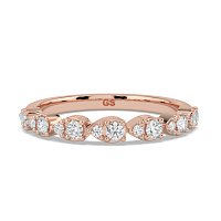 Pear Shaped Stacker Ring