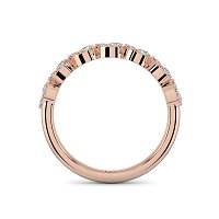Pear Shaped Stacker Ring