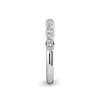 Pear Shaped Stacker Ring