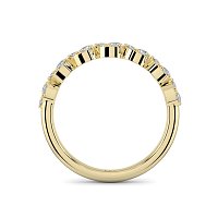 Pear Shaped Stacker Ring