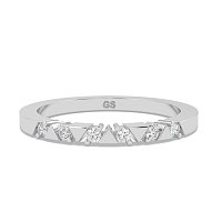 Triangle Tension Stacker Ring