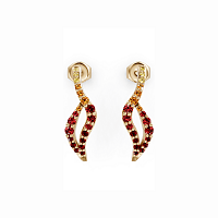 Fiery Cascade Earrings