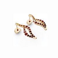 Fiery Cascade Earrings